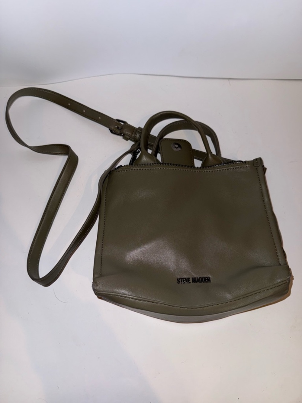 Steve Madden Olive Green Crossbody Tote